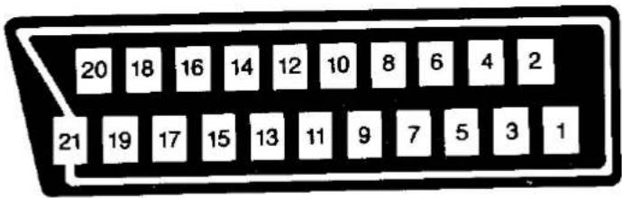 SHARP 54DS02S - RF Eingang - 2