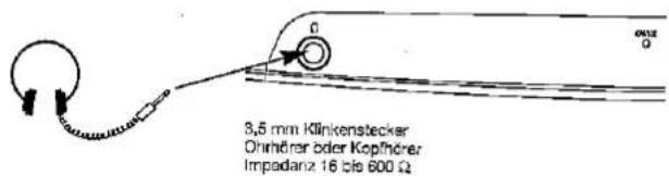 SHARP 54DS02S - © Kopfhörer-Buchse - 1