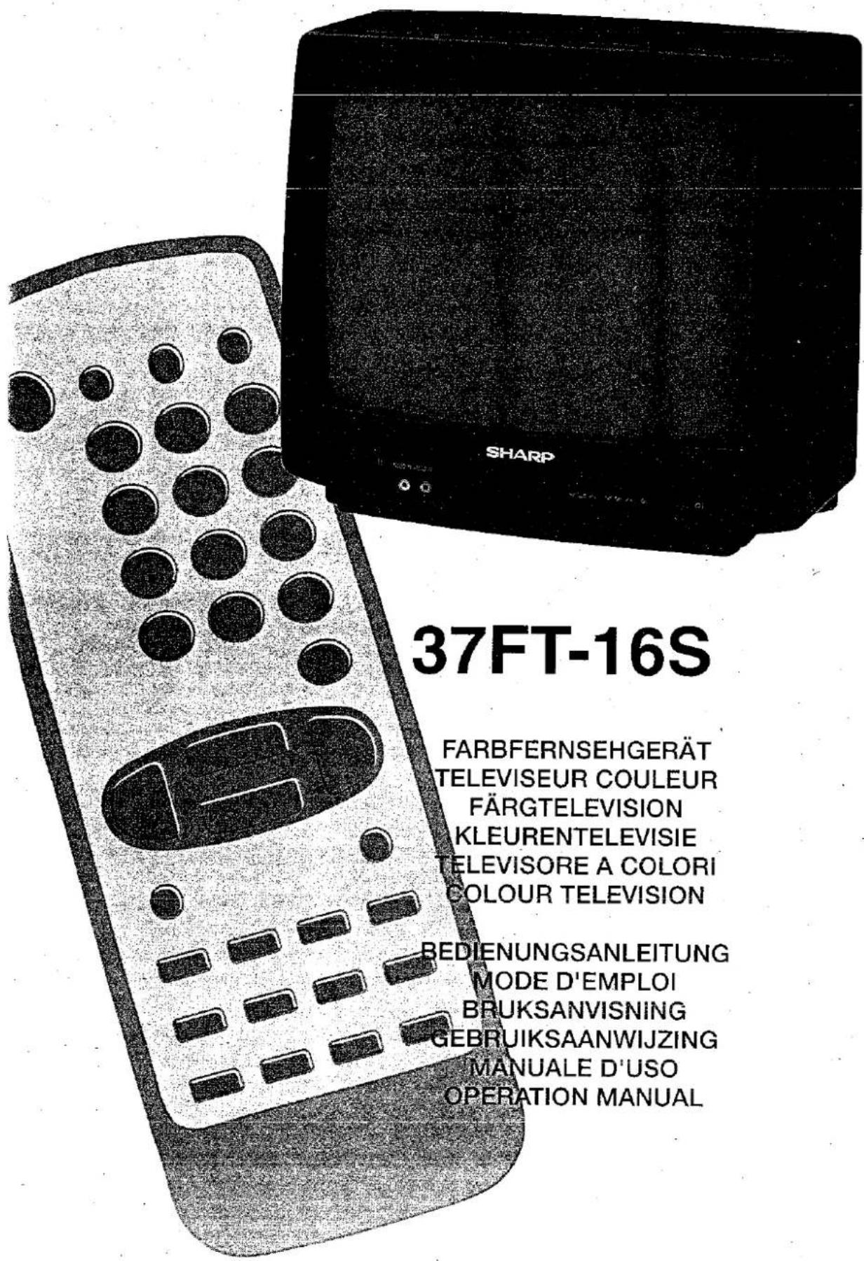 SHARP 37FT16S - SHARP - 1