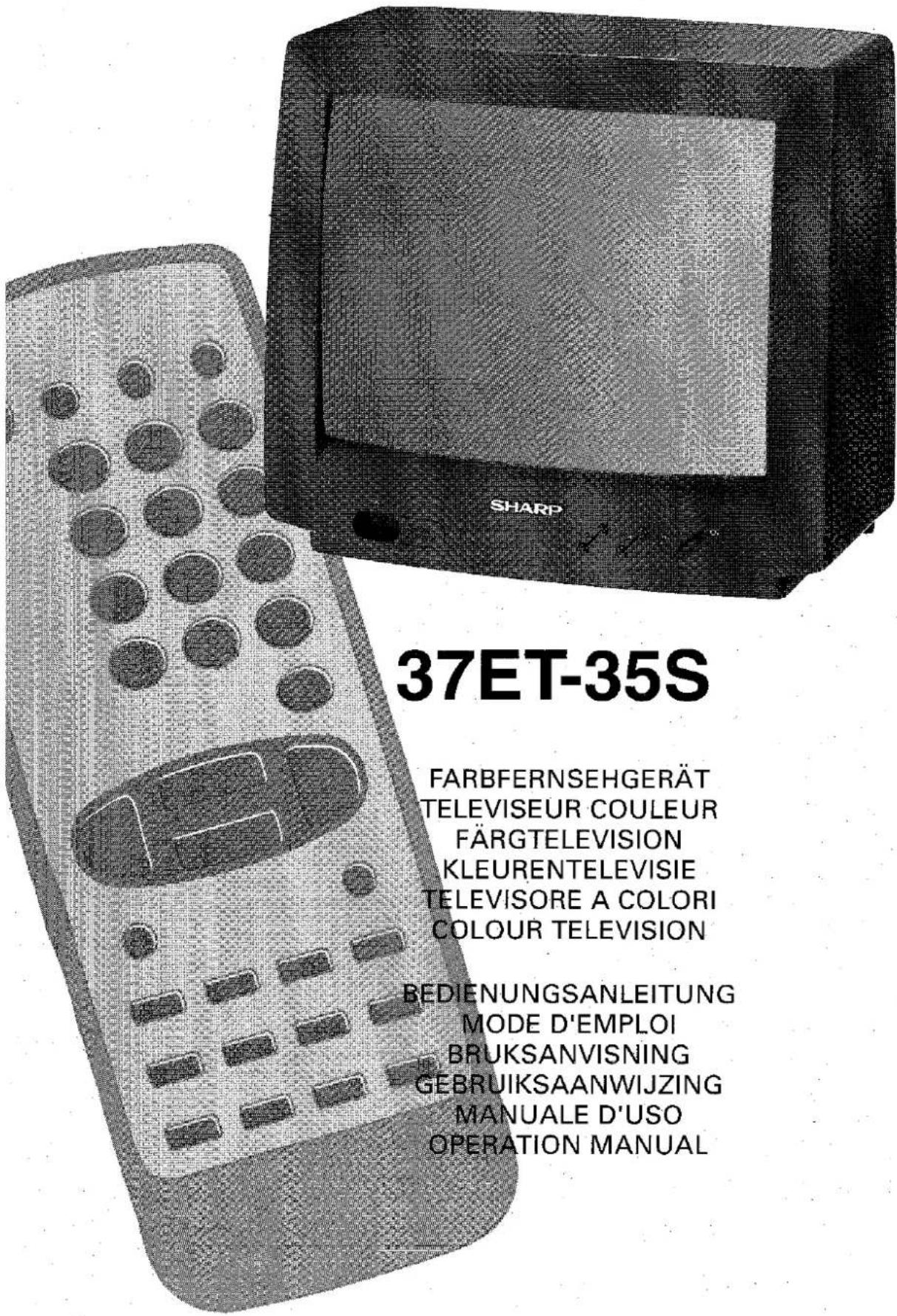 SHARP 37ET35S - SHARP - 1