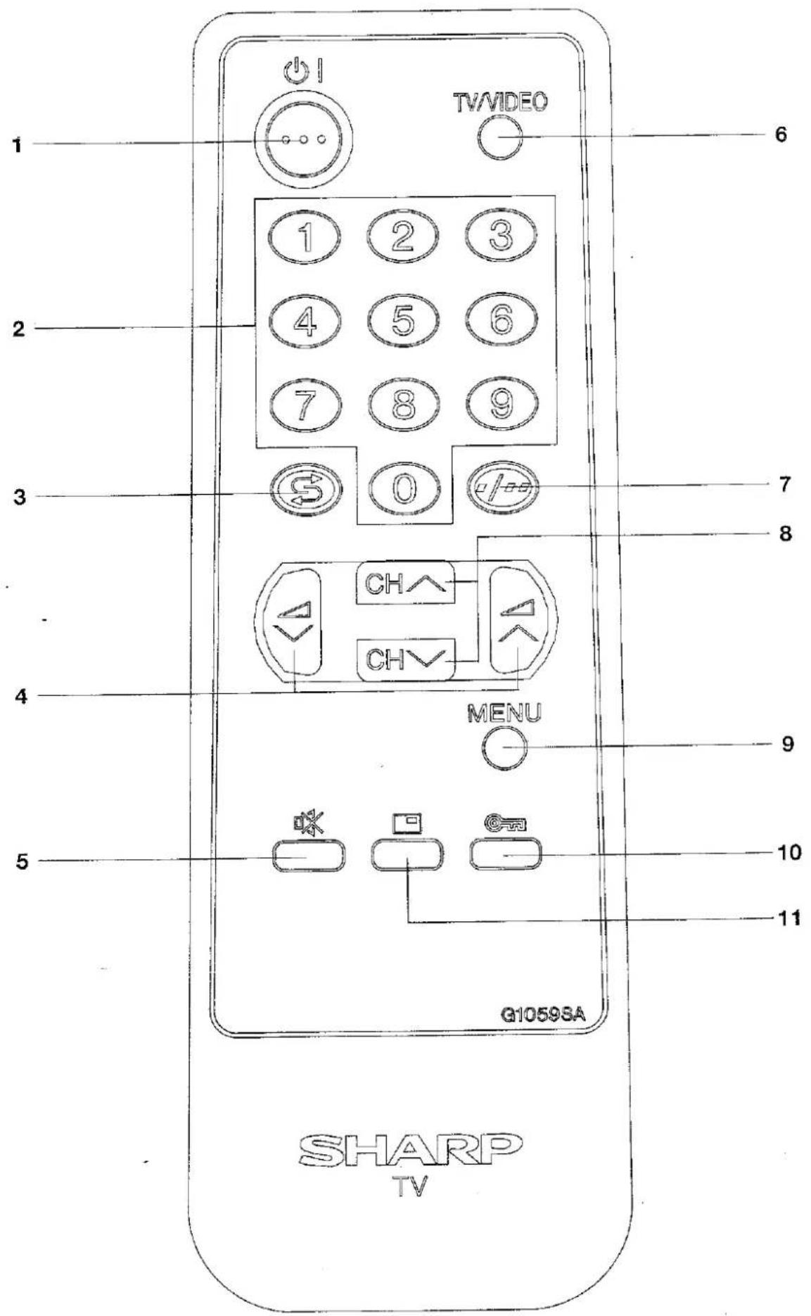 SHARP 37DM23S - 37DM-23S 37DM-24S - 1