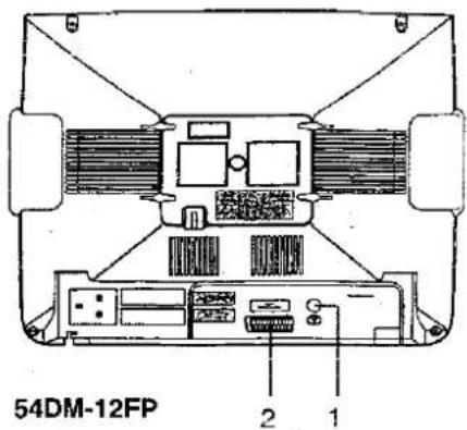 SHARP 37DM23FP - REAR - 2