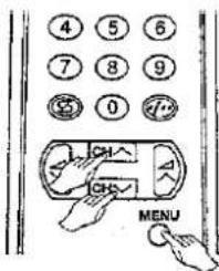 SHARP 37DM23FP - Setting a channel to a desired TV station - 9