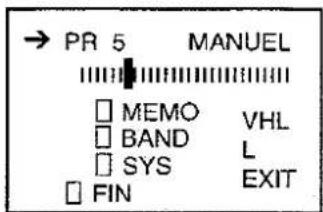 SHARP 37DM23FP - Setting a channel to a desired TV station - 8