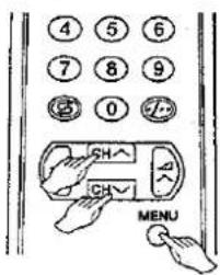 SHARP 37DM23FP - Setting a channel to a desired TV station - 3