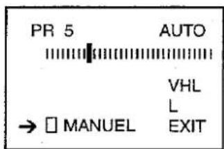 SHARP 37DM23FP - Setting a channel to a desired TV station - 6