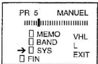 SHARP 37DM23FP - Setting a channel to a desired TV station - 12