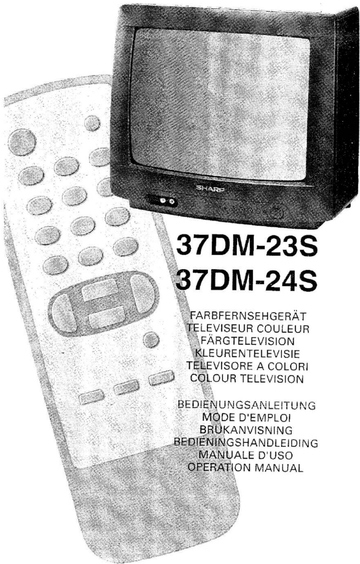 SHARP 37DM24S - SHARP - 1