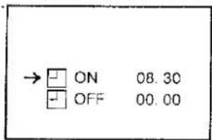 SHARP 37DM24S - AAN timer - 6