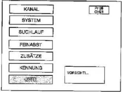 SHARP 32JW-74E - Gespeicherte Programme - 2