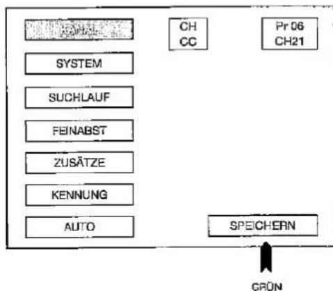 SHARP 32JW-74E - Menü INSTALLATION KANAL - 1