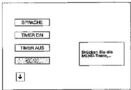 SHARP 32JW-74E - Menü TIMER AUS (ABSCHALTEN) - 2