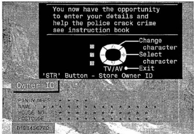 PANASONIC TX-28LD4C - PIN NUMBER. - 1
