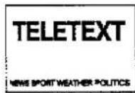 PANASONIC TX-25MD1C - TELETEXT OPERATION - 7