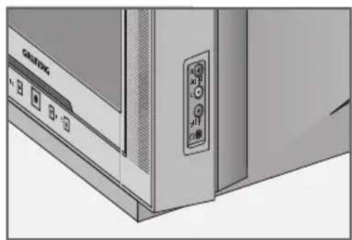 GRUNDIG Arcance 55 Flat MF 55-2502 TOP - Die Vorderseite des Fernsehgerätes - 2