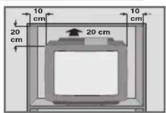 GRUNDIG Arcance 55 Flat MF 55-2502 TOP - AUFSTELLEN UND SICHERHEIT - 1
