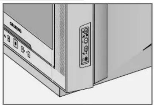 GRUNDIG Arcance 55 Flat MF 55-2401-5 TOP - Die Vorderseite des Fernsehgerätes - 3