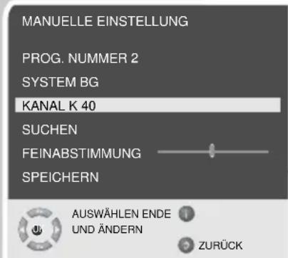 GRUNDIG Amira 20 LCD 51-6605 BS - Hinweis: - 1