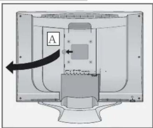 GRUNDIG Amira 20 LCD 51-6605 BS - Antenne und Netzkabel anschließen - 1