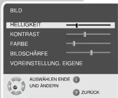 GRUNDIG Amira 20 LCD 51-6605 BS - Bild-Einstellungen - 1