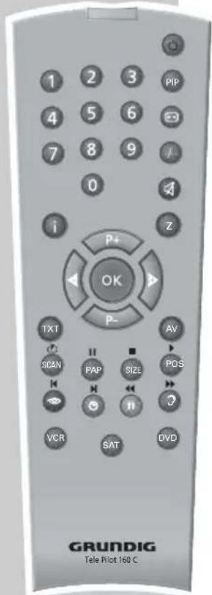 GRUNDIG Amira 20 LCD 51-6605 BS - Toneinstellungen - 1