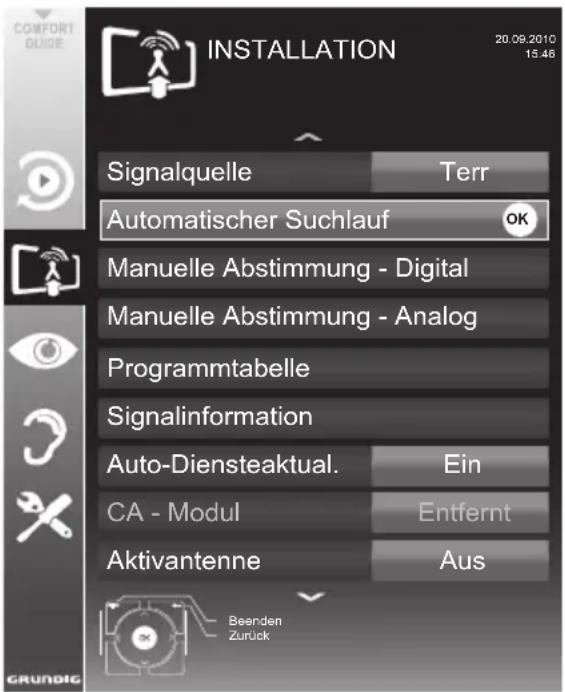 GRUNDIG 32 VLE 8220 BF - Hinweis: - 1