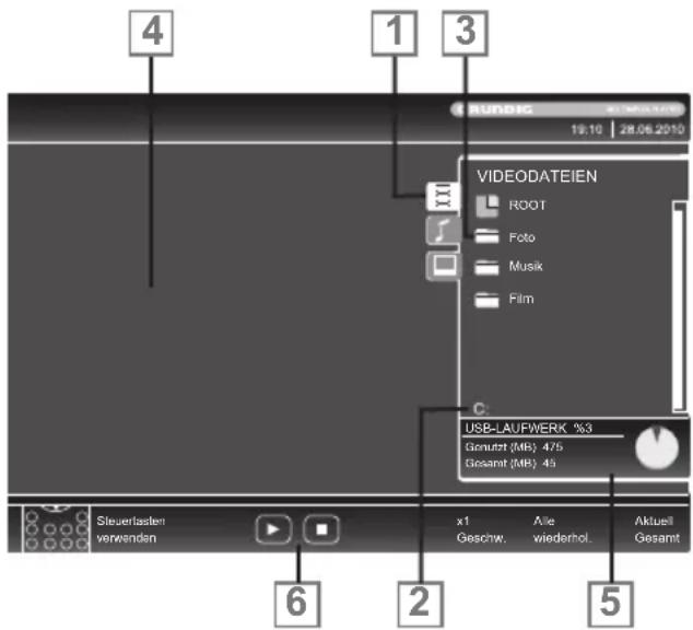 GRUNDIG 32 VLE 7160 C - Der Dateimanager - 1