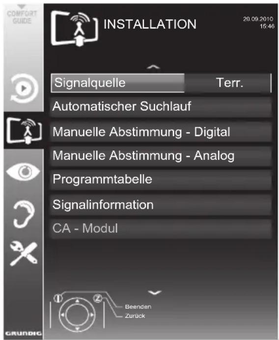 GRUNDIG 32 VLE 7160 C - Hinweis: - 1