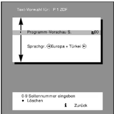 GRUNDIG M 84 211 8 IDTV - Sprachgruppen-Auswahl - 1