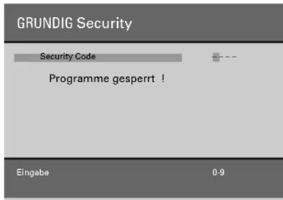 GRUNDIG M 82 1690 9 TOP LOG - Security/Timer-Funktionen - 14