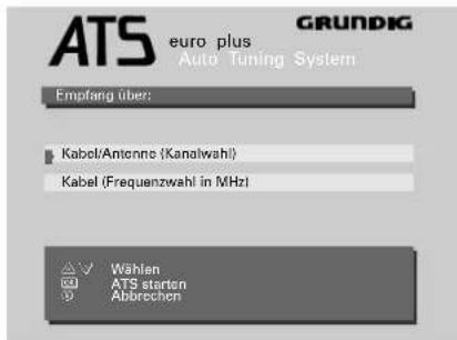 GRUNDIG M 82 169 PALPLUS - Reihenfolge der Fernseh-Programme ändern (verschieben) - 5