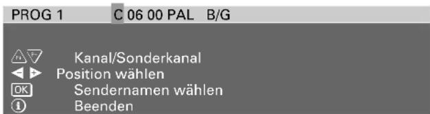 GRUNDIG M 82 169 PALPLUS - Vorgehensweise: - 1