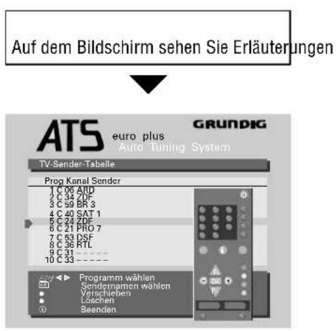 GRUNDIG M 82 169 PALPLUS - Programmplätze belegen - 2