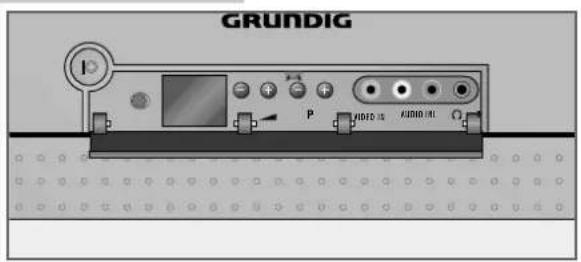 GRUNDIG Leemaxx 55 M55 4210 DOLBY - Die Vorderseite des Fernsehgerätes - 2
