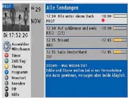 GRUNDIG Fine Arts Vision MFW 82-725-9 DVD - TV GUIDE BEDIENEN - 1