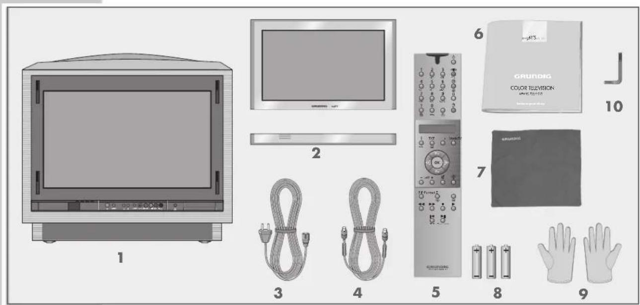GRUNDIG Fine Arts Vision MFW 82-725-9 DVD - LIEFERUMFANG - 1