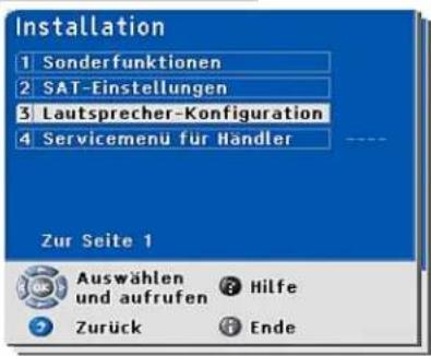 GRUNDIG Fine Arts Vision MFW 82-725-9 DVD - Lautsprecher- und Dolby-Konfiguration - 1