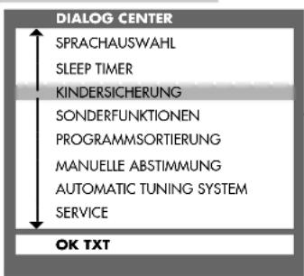 GRUNDIG Elegance st70 900 dolby - KINDERSICHERUNG - 1