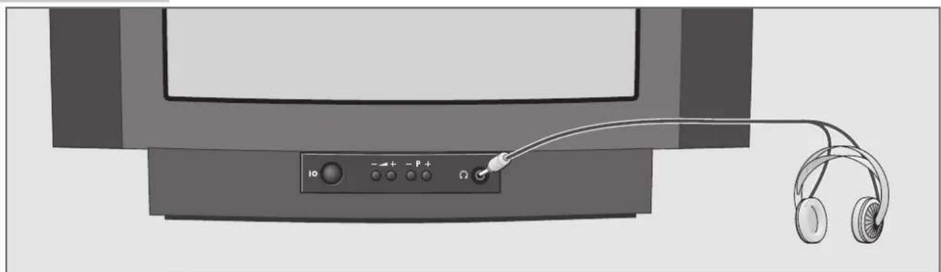 GRUNDIG Elegance st70 900 dolby - Kopfhörer anschließen - 1