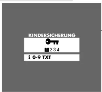 GRUNDIG Elegance st70 900 dolby - KINDERSICHERUNG - 3