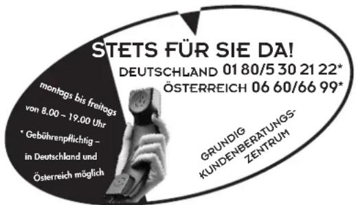 GRUNDIG Denver SE 8227-8 PIP - GRUNDIG Kundenberatungszentrum - 1