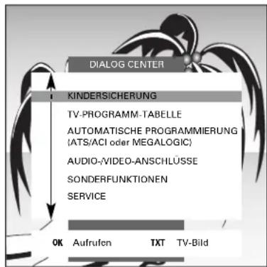 GRUNDIG Davio 55 m 55 290 8 idtv - Die Kindersicherung - 1