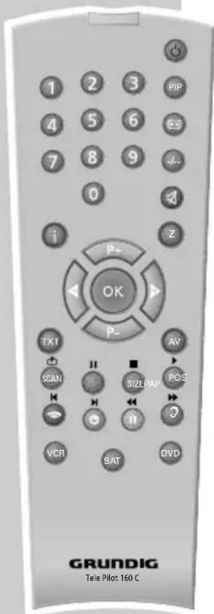 GRUNDIG Cinaro 82 Flat MFW 82-5410-7 DOLBY - Programmscan - 1