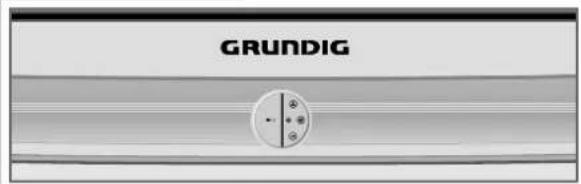 GRUNDIG Cinaro 72 Flat MF 72-5310-8 DOLBY - Die Vorderseite des Fernsehgerätes - 1