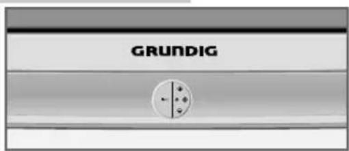 GRUNDIG Cinaro 70 Flat MFW 70-5410-7 Dolby - Die Vorderseite des Fernsehgerätes - 1