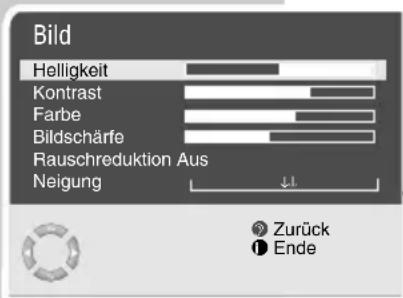 GRUNDIG Cinaro 70 Flat MFW 70-5410-7 Dolby - Bild-Einstellungen - 1