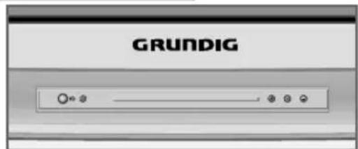 GRUNDIG Cinaro 70 Flat MFW 70-5410-7 Dolby - Die Vorderseite des Fernsehgerätes - 2