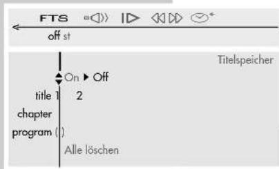 GRUNDIG Arganto 82 Flat MFW 82-530-9 DPL - Titel oder Kapitel wählen - 1