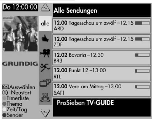 GRUNDIG Arganto 82 Flat MFW 82-530-9 DPL - DER GRUNDIG TV GUIDE - 1