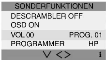 GRUNDIG ST 70 720 8 - Lautstärke eines Programmplatzes verändern - 1